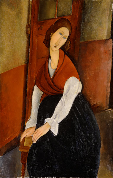 Jeanne Hebuterne à Amadeo Modigliani