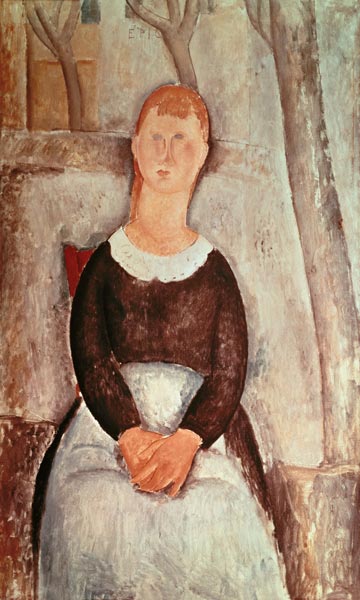 The Beautiful Grocer à Amadeo Modigliani