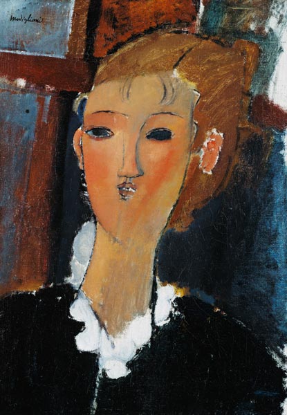 Young Woman in a Small Ruff à Amadeo Modigliani
