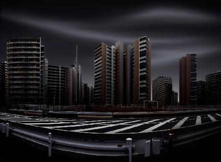 Dystopian Tokyo Olympic Village