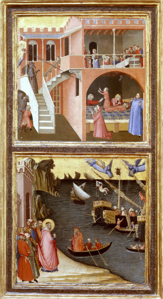St.Nicholas à Ambrogio Lorenzetti