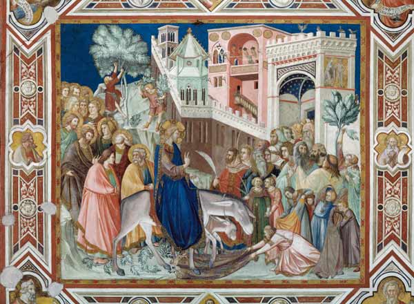 Der Einzug Christi in Jerusalem à Ambrogio Lorenzetti