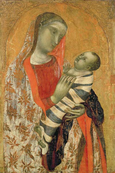 Madonna & Child à Ambrogio Lorenzetti