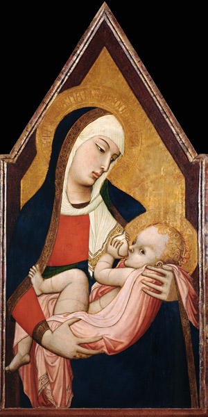 Madonna of the Milk à Ambrogio Lorenzetti