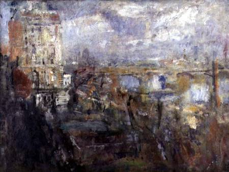 The View from the Adelphi (Waterloo Bridge) à Ambrose McEvoy