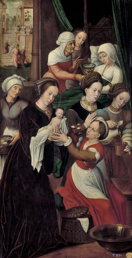 The Nativity of the Virgin Mary à Ambrosius Benson