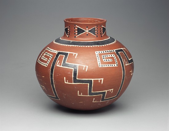 Foumile polychrome jar, Anasazi, 1300/1500 à Ecole americaine
