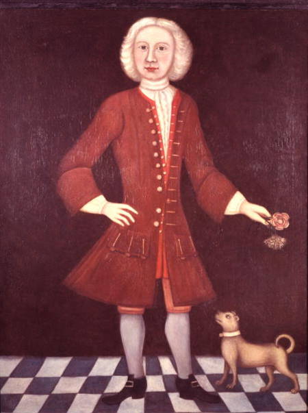 Portrait of Jonathan Bentham à Ecole americaine