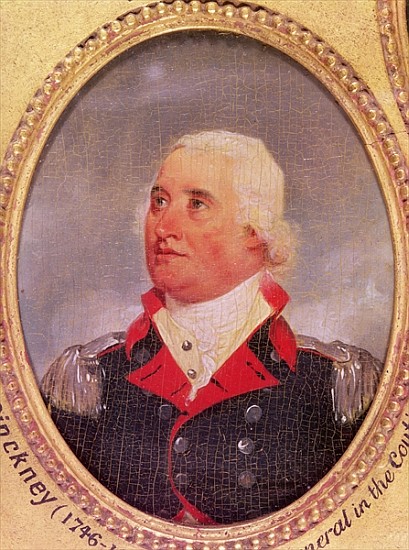 Portrait of Major General Charles C. Pinckney à Ecole americaine