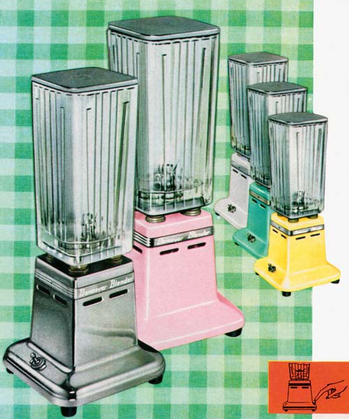 Five Vintage 1950s Kitchen Blenders à École américaine (20ème siècle)