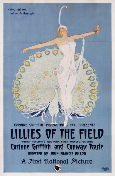 Poster advertising the film 'Lillies of the Field', printed by Ritchey à École américaine (20ème siècle)