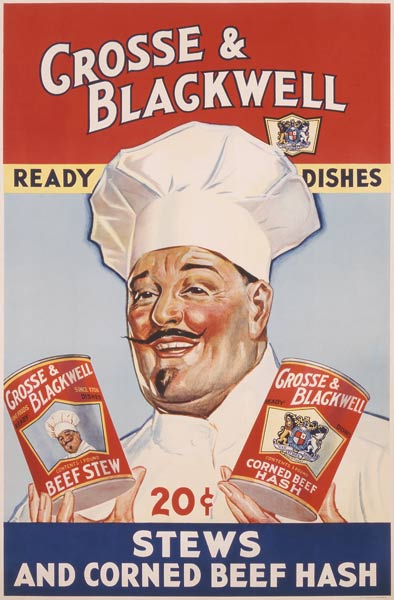 Advertisement for Crosse & Blackwell Ready Dishes, printed by The American Litho Co., New York à École américaine (20ème siècle)