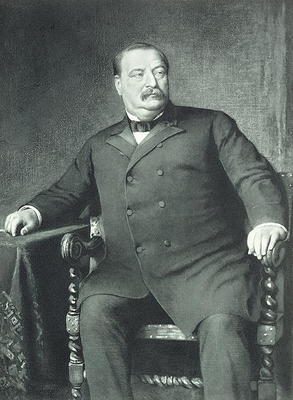 Grover Cleveland, 22nd and 24th President of th United States of America, pub. 1901 (photogravure) à École américaine (20ème siècle)