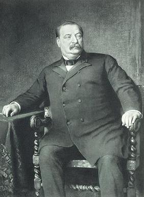 Grover Cleveland, 22nd and 24th President of th United States of America, pub. 1901 (photogravure)