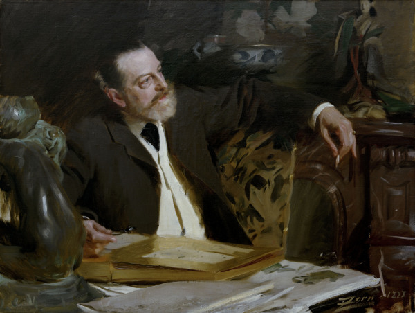 Antonin Proust / Paint.by Zorn / 1888 à Anders Leonard Zorn