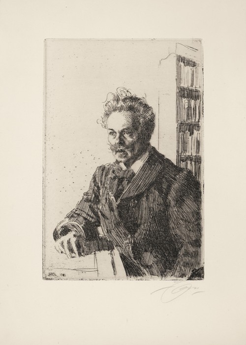 August Strindberg à Anders Leonard Zorn