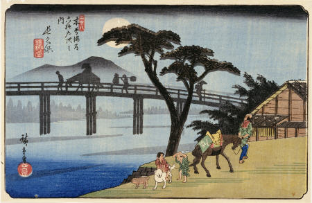 Nagakubo à Ando oder Utagawa Hiroshige