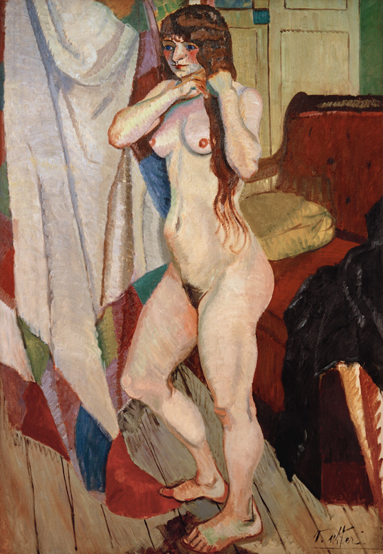 Suzanne Valadon se coiffant à Andre Utter