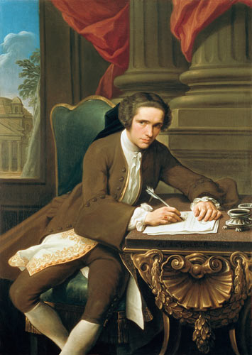 Portrait of Sir Charles Frederick (1828-85) à Andrea Casali