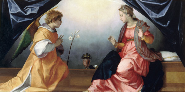 The Annunciation à Andrea del Sarto