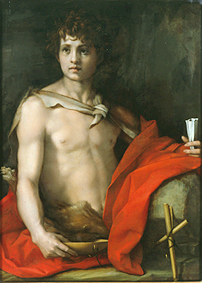 Johannes der Täufer. à Andrea del Sarto