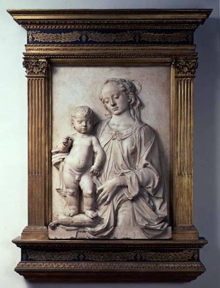 Madonna and Child à Andrea del Verrocchio