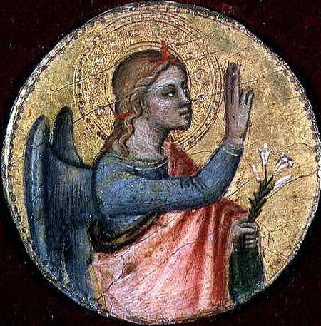 The Angel Annunciant à Andrea di Cione Orcagna
