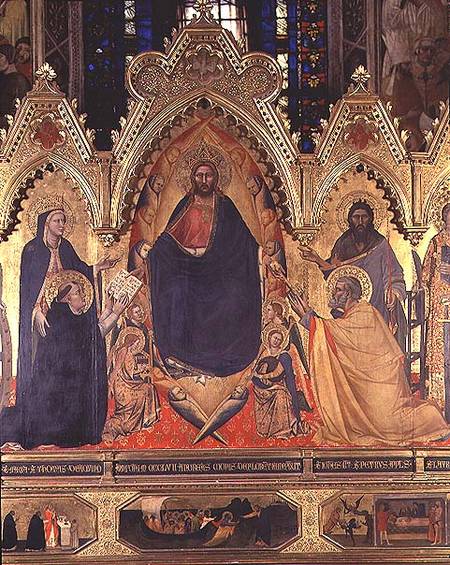 The Strozzi Altarpiece à Andrea di Cione Orcagna