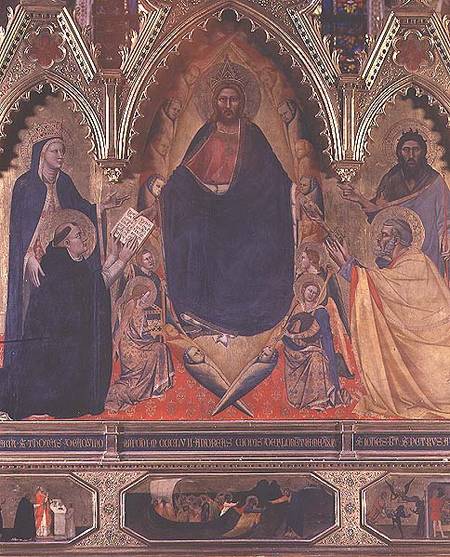 The Strozzi Altarpiece à Andrea di Cione Orcagna
