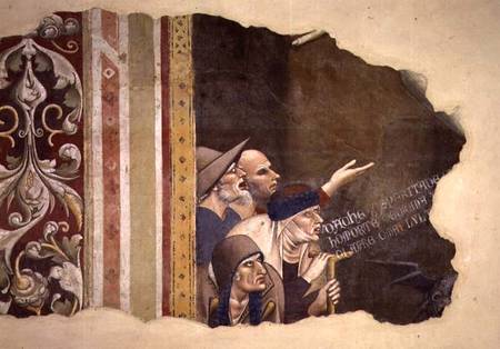 The Triumph of Death, fragment depicting beggars à Andrea di Cione Orcagna