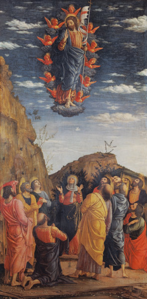 Ascension of Christ à Andrea Mantegna