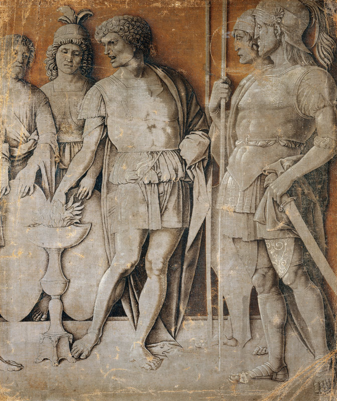 Mucius Scaevola à Andrea Mantegna