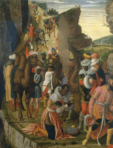 Adoration of the Magi, detail à Andrea Mantegna