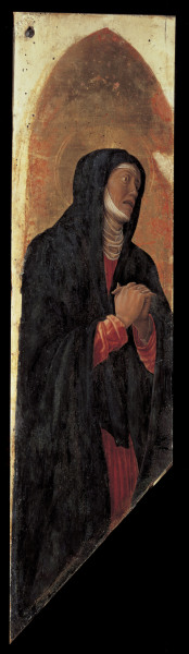 Lamentation, Mary à Andrea Mantegna