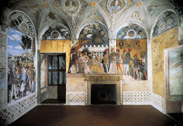 Camera degli Sposi, North Wall à Andrea Mantegna