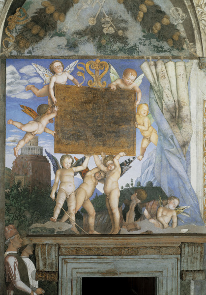 Camera degli Sposi, West Wall à Andrea Mantegna