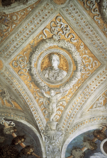 Camera degli Sposi , Augsutus à Andrea Mantegna