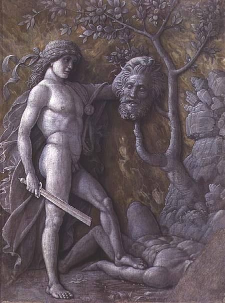 David with the head of Goliath à Andrea Mantegna