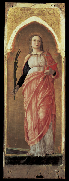 St.Justina à Andrea Mantegna