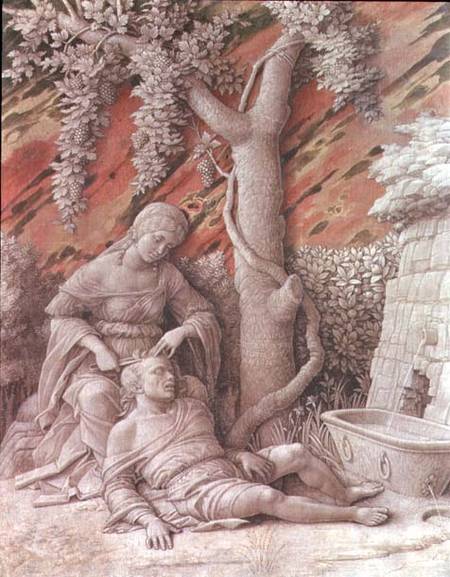 Samson and Delilah à Andrea Mantegna