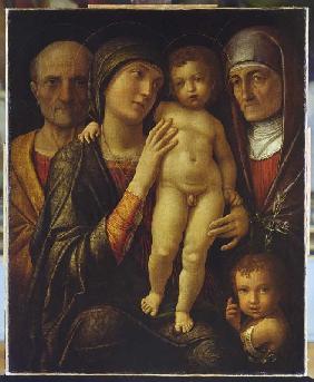 Sainte famille avec Elisabeth et l'enfant Jean