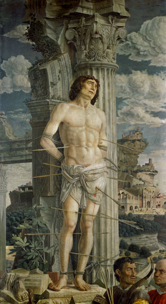 St. Sebastian à Andrea Mantegna