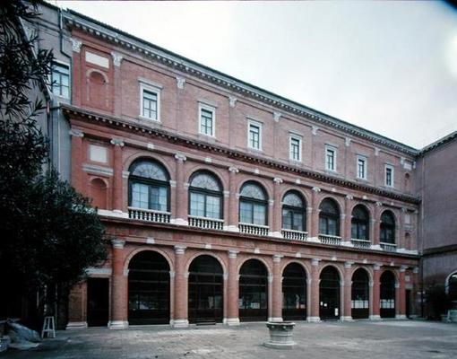 Remaining wing of a monastery, now the Academy of Fine Arts, built 1552 (photo) à Andrea Palladio
