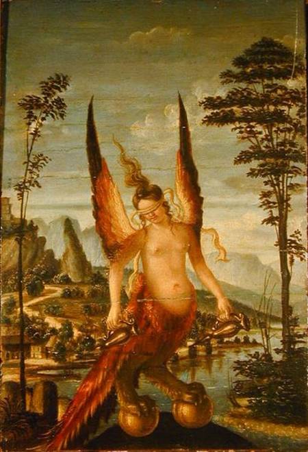 Allegory of Fortune  (formerly attributed to Giovanni Bellini) à Andrea Previtali