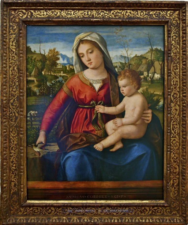 Virgin and Child à Andrea Previtali