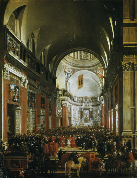 Urban VIII in Il Gesù / Painting / 1640 à Andrea Sacchi