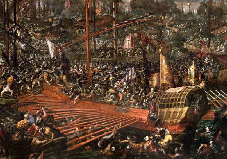 The Battle of Lepanto on 7 October 1571 (Detail)