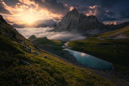 The cloud lake