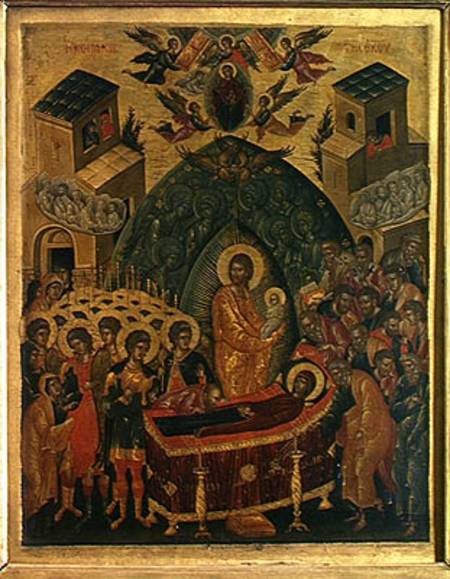 Dormition of the Virgin à Andreas  Rico