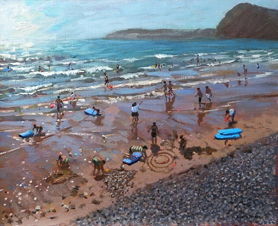Circles in the Sand, Sidmouth à Andrew  Macara